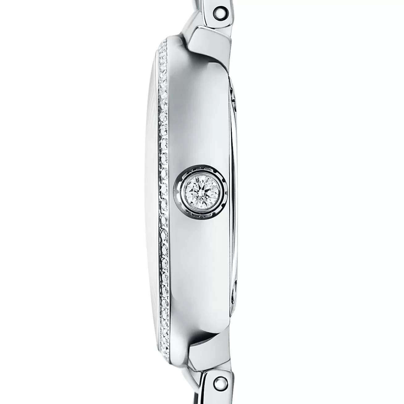 Tiffany & Co. Atlas® 2-Hand 24 mm women's watch in stainless steel with diamonds. | ^Women Business Gifts | Women’s Watches
