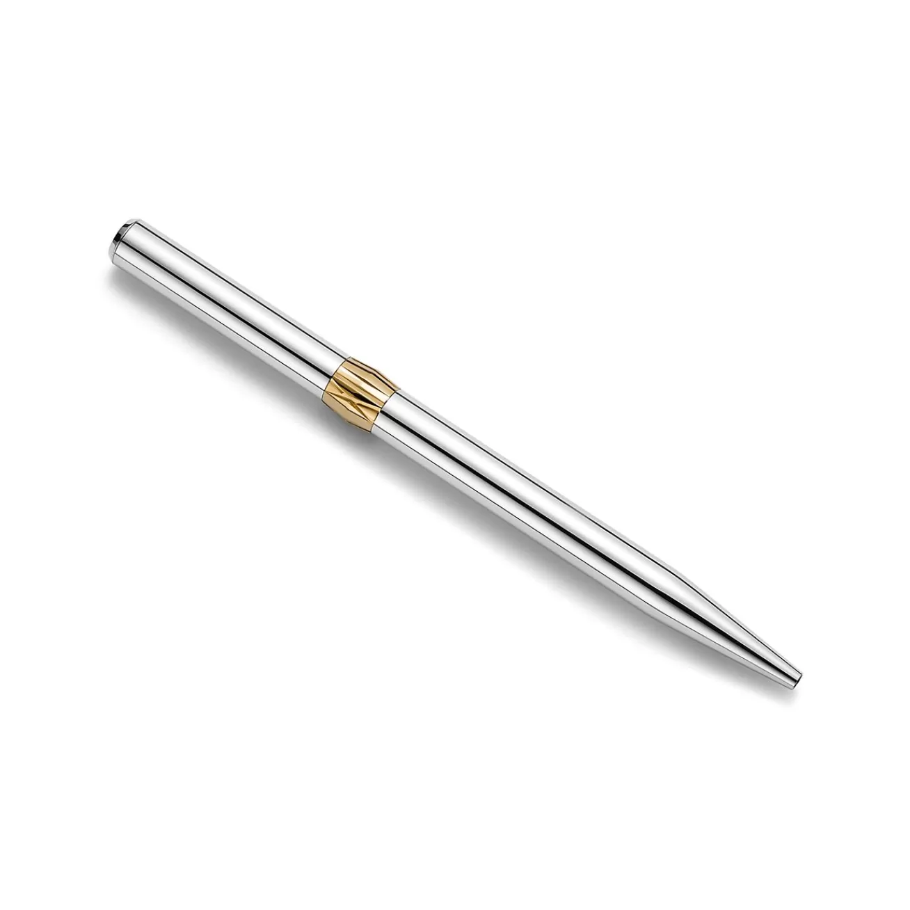 Tiffany & Co. Atlas® Ballpoint Pen in Sterling Silver with Gold Vermeil | ^ Stationery, Games & Unique Objects | Games & Novelties