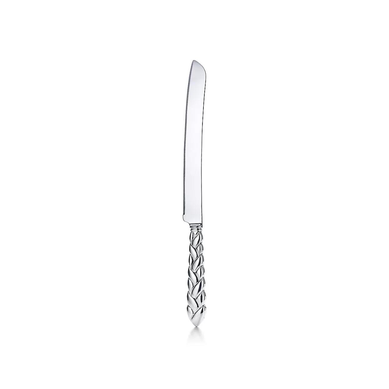 Tiffany & Co. Braided bread knife in sterling silver. | ^ Tableware | Flatware & Trays