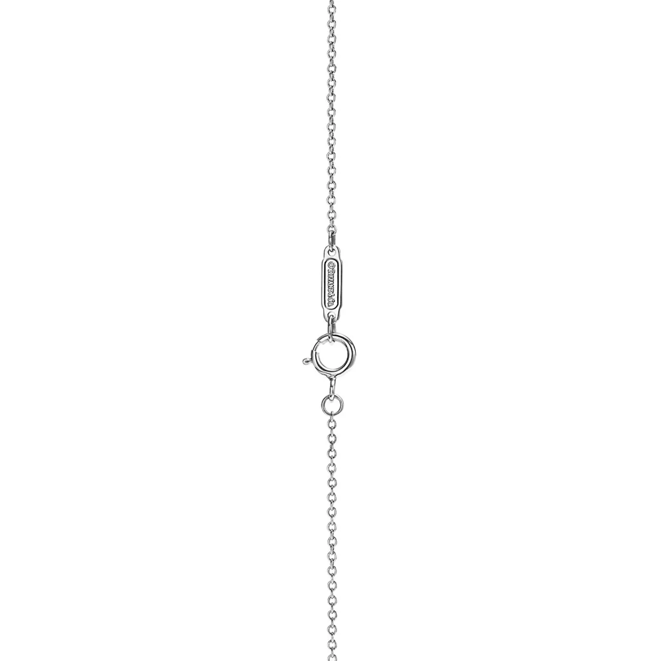 Tiffany & Co. Chain in 18k white gold, 18" long. | ^ Necklaces & Pendants | Necklaces & Pendants