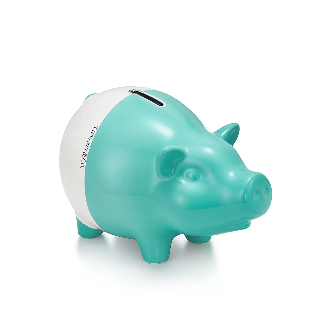 Tiffany & Co. Color Block piggy bank in earthenware. | ^ Baby | Baby