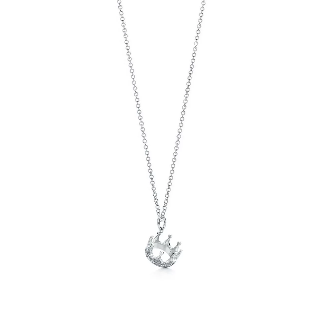 Tiffany & Co. Crown Charm in Silver | ^ Sterling Silver Jewelry