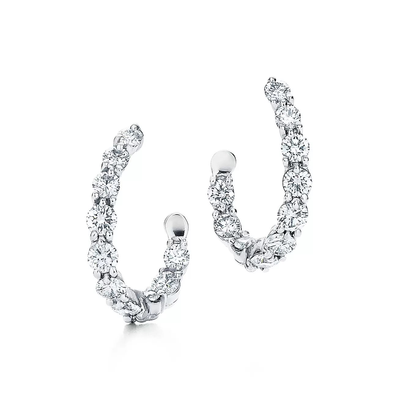 Tiffany & Co. Diamond Inside-Out Hoop Earrings | ^ Earrings | Hoop Earrings