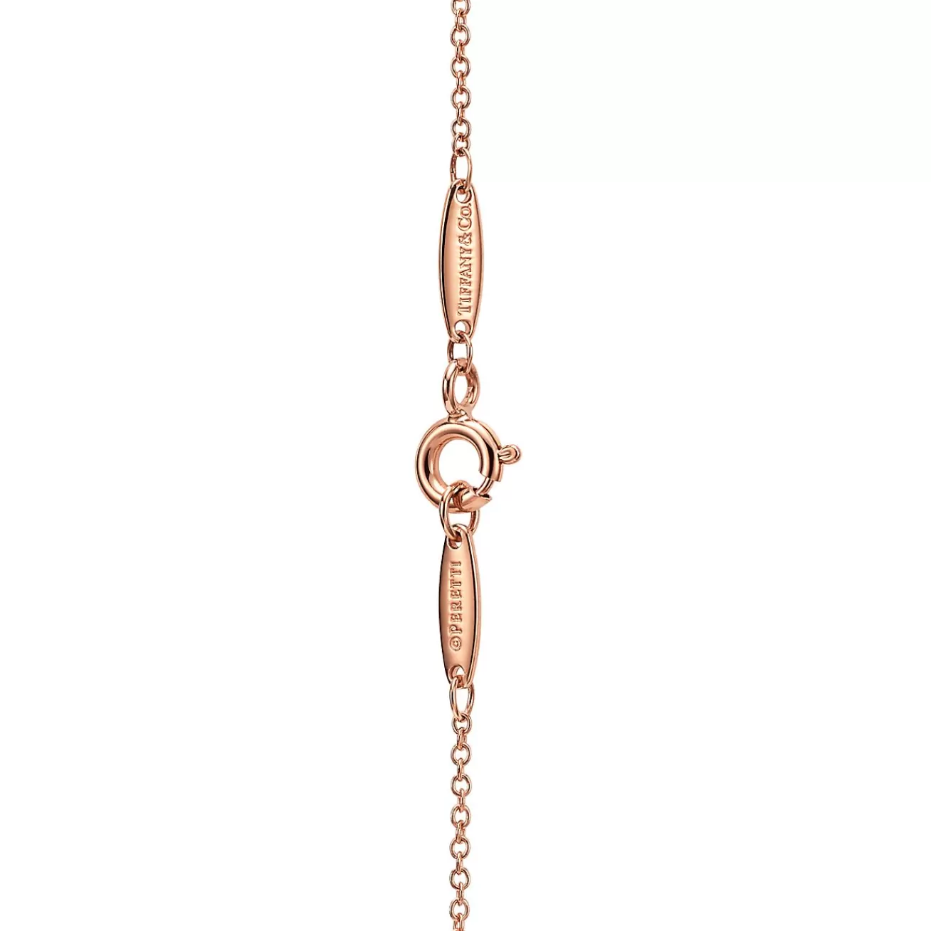 Tiffany & Co. Elsa Peretti® Bean® design Bracelet in Rose Gold with Diamonds | ^ Bracelets | New Jewelry