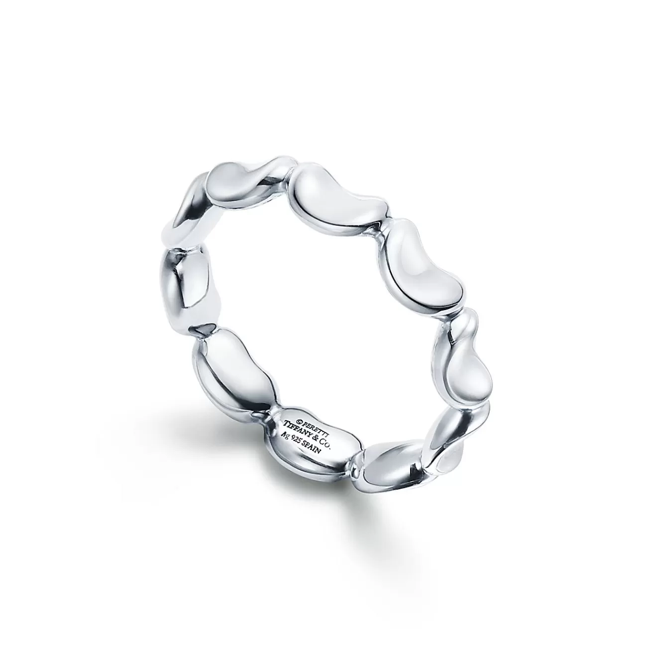 Tiffany & Co. Elsa Peretti® Bean® design Continuous Ring in Sterling Silver, 4 mm | ^ Rings | Sterling Silver Jewelry