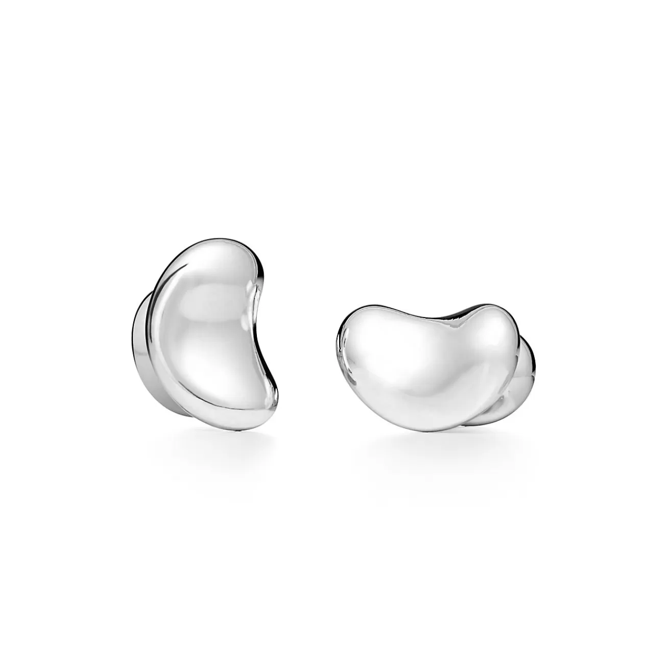 Tiffany & Co. Elsa Peretti® Bean® design Cuff Links in Sterling Silver, 18 mm | ^ Elsa Peretti® | Him