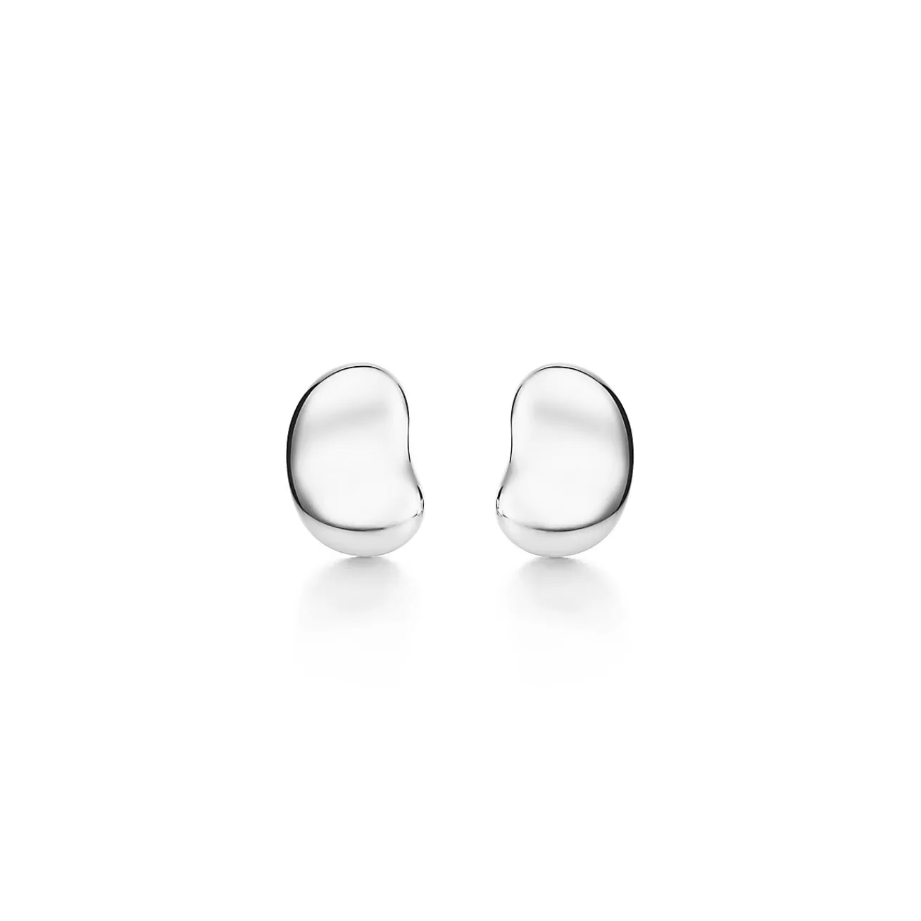 Tiffany & Co. Elsa Peretti® Bean® design Earrings in Sterling Silver, 9 mm | ^ Earrings | Sterling Silver Jewelry