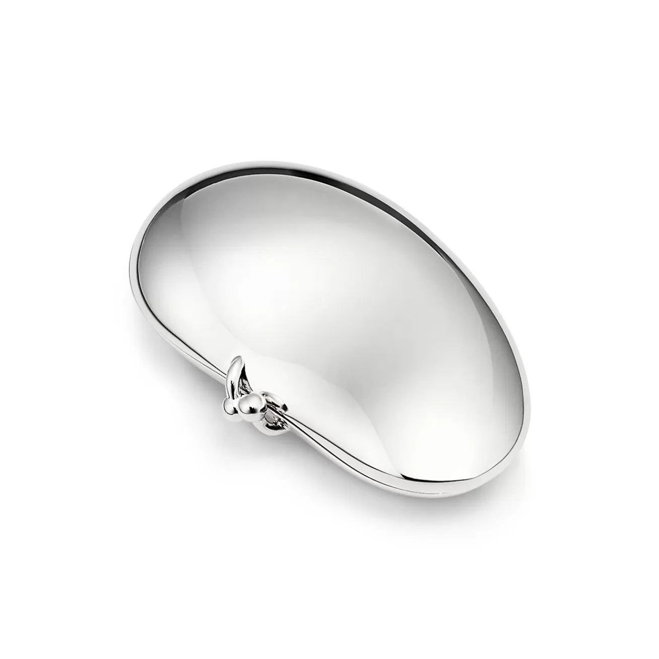 Tiffany & Co. Elsa Peretti® Bean® design Pillbox in Sterling Silver and Yellow Gold | ^ The Home | Housewarming Gifts