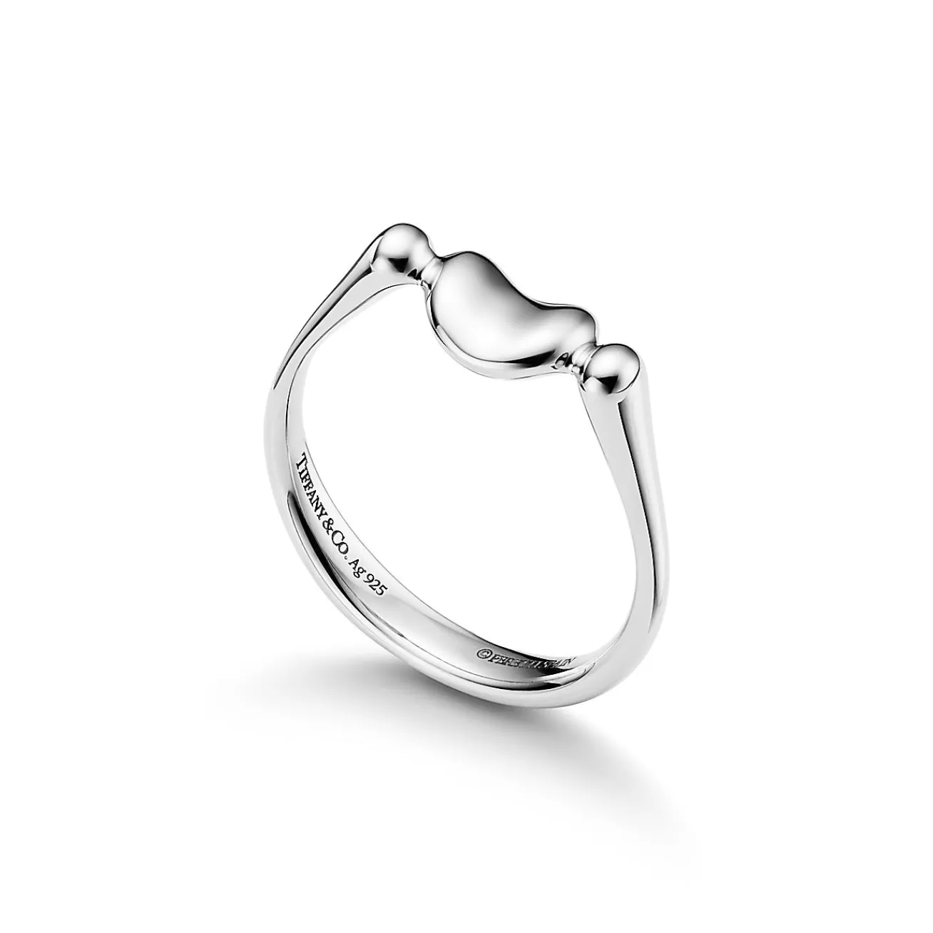 Tiffany & Co. Elsa Peretti® Bean® design Ring in Sterling Silver, Mini | ^ Rings | Sterling Silver Jewelry