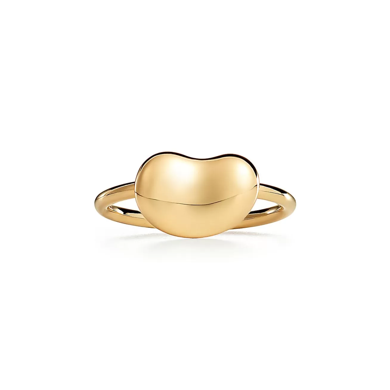 Tiffany & Co. Elsa Peretti® Bean® design Ring in Yellow Gold, 12 mm | ^ Rings | Gold Jewelry