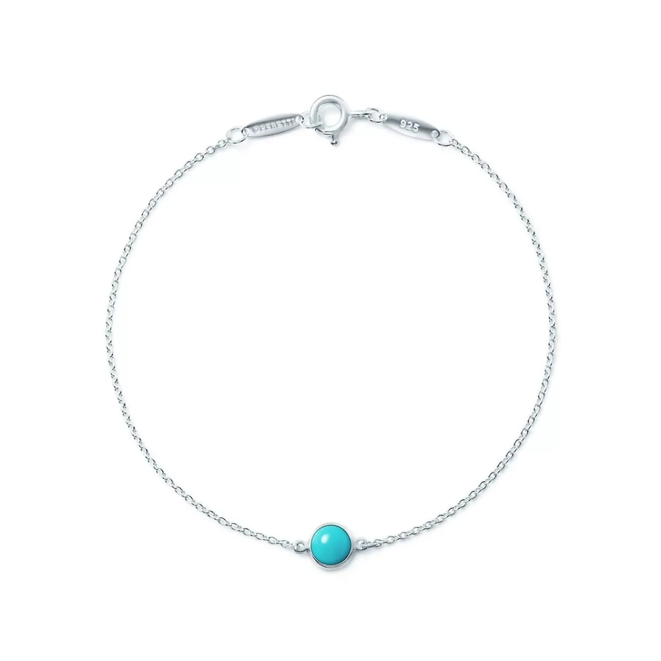 Tiffany & Co. Elsa Peretti® Color by the Yard Turquoise Bracelet in Silver | ^ Bracelets | Sterling Silver Jewelry