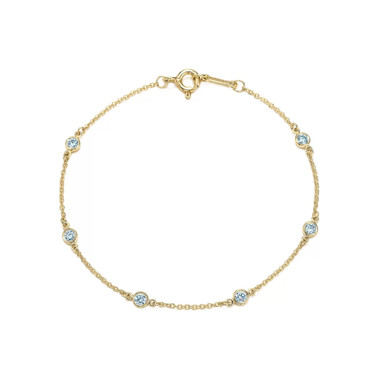 Tiffany & Co. Elsa Peretti® Diamonds by the Yard® bracelet in 18k gold. | ^ Bracelets | Gold Jewelry