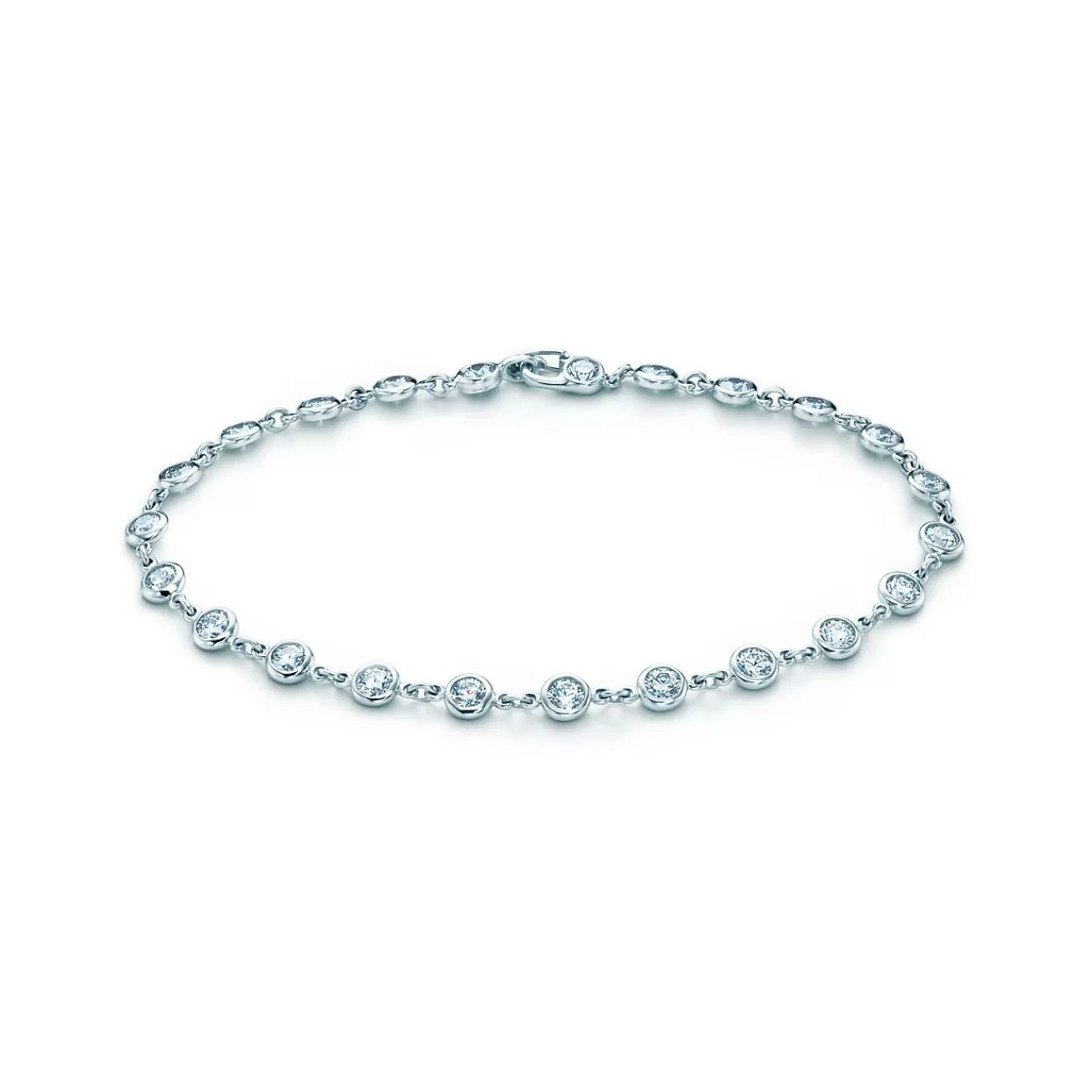 Tiffany & Co. Elsa Peretti® Diamonds by the Yard® Bracelet in Platinum | ^ Bracelets | Platinum Jewelry