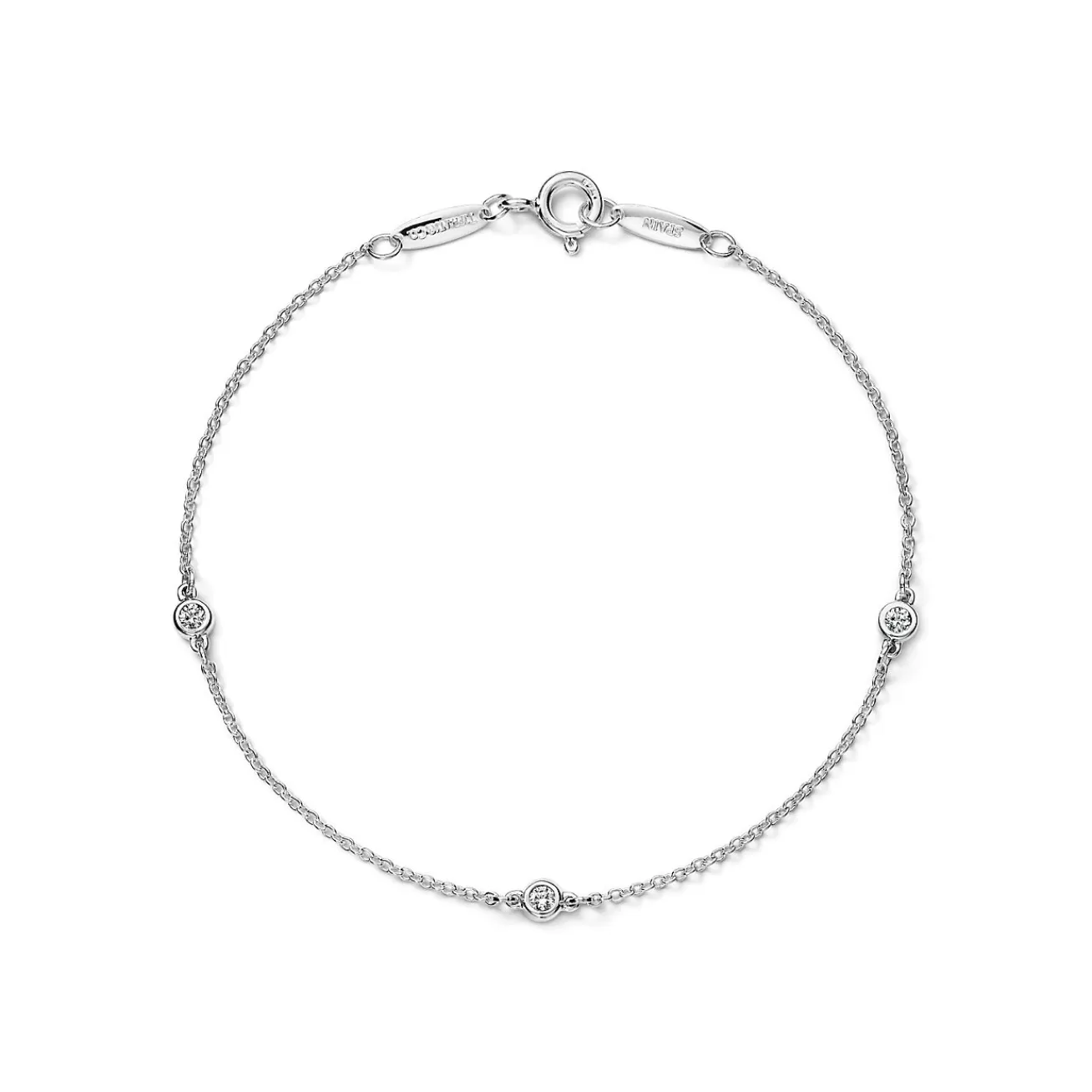 Tiffany & Co. Elsa Peretti® Diamonds by the Yard® bracelet in sterling silver. | ^ Bracelets | Gifts for Her