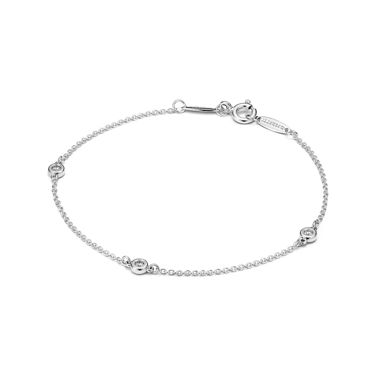 Tiffany & Co. Elsa Peretti® Diamonds by the Yard® bracelet in sterling silver. | ^ Bracelets | Gifts for Her