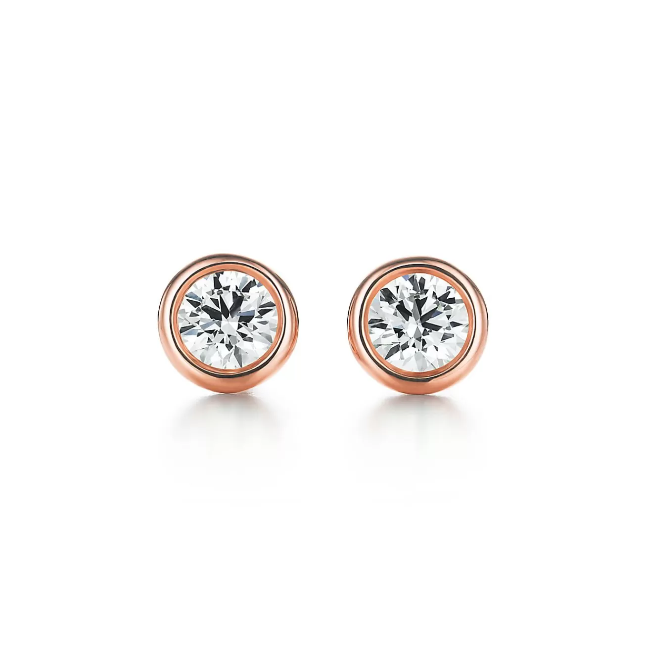 Tiffany & Co. Elsa Peretti® Diamonds by the Yard® Earrings in Rose Gold | ^ Earrings | Dainty Jewelry