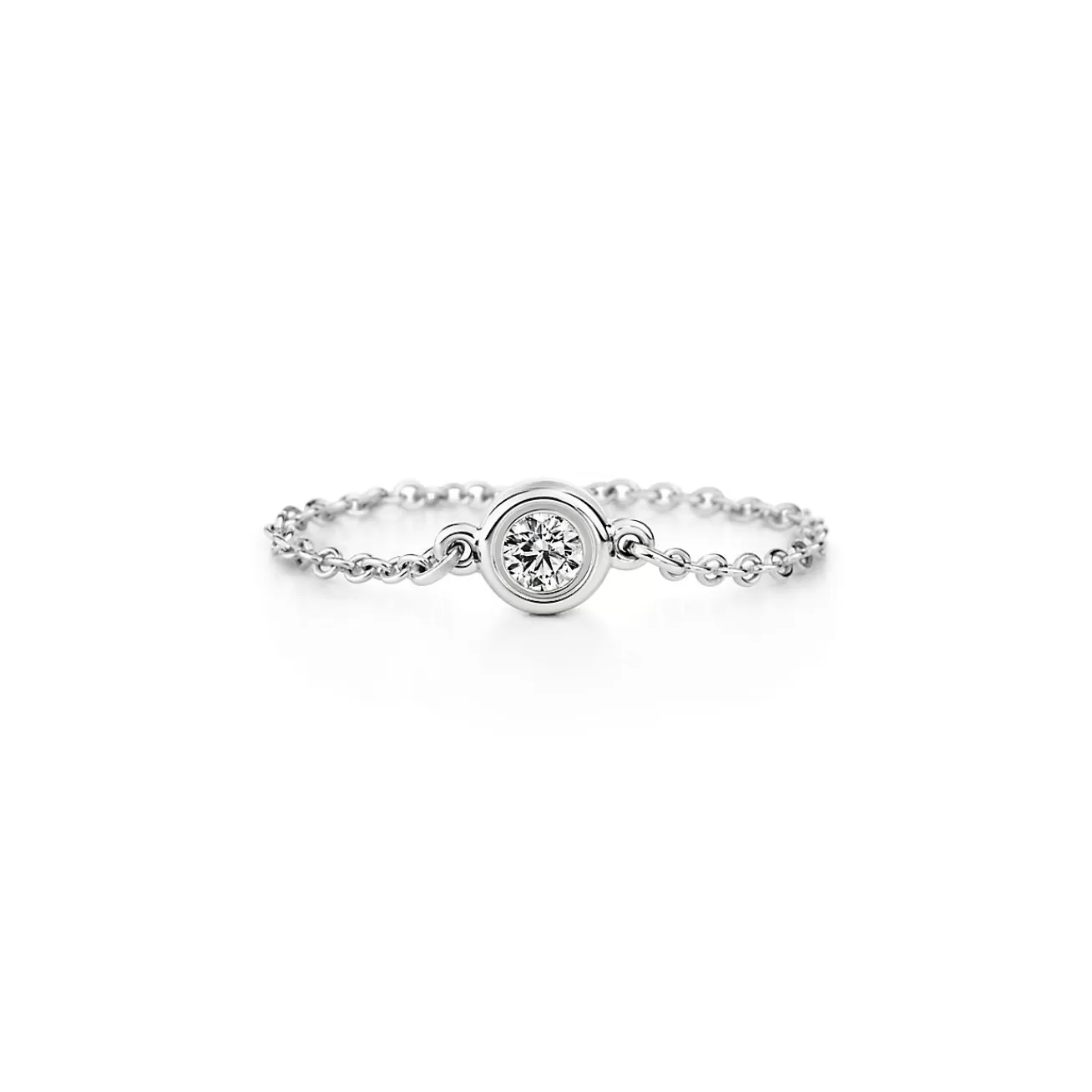 Tiffany & Co. Elsa Peretti® Diamonds by the Yard® ring in sterling silver. | ^ Rings | Sterling Silver Jewelry