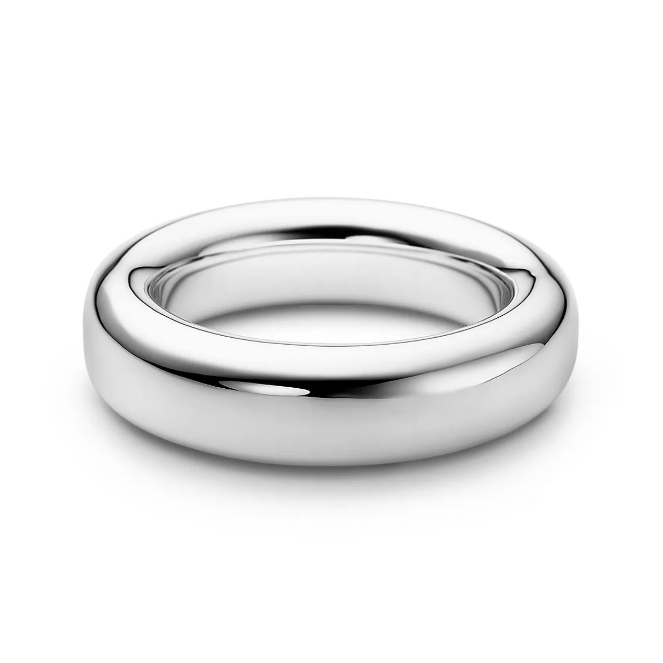Tiffany & Co. Elsa Peretti® Doughnut bangle in sterling silver, medium. | ^ Bracelets | Bold Silver Jewelry