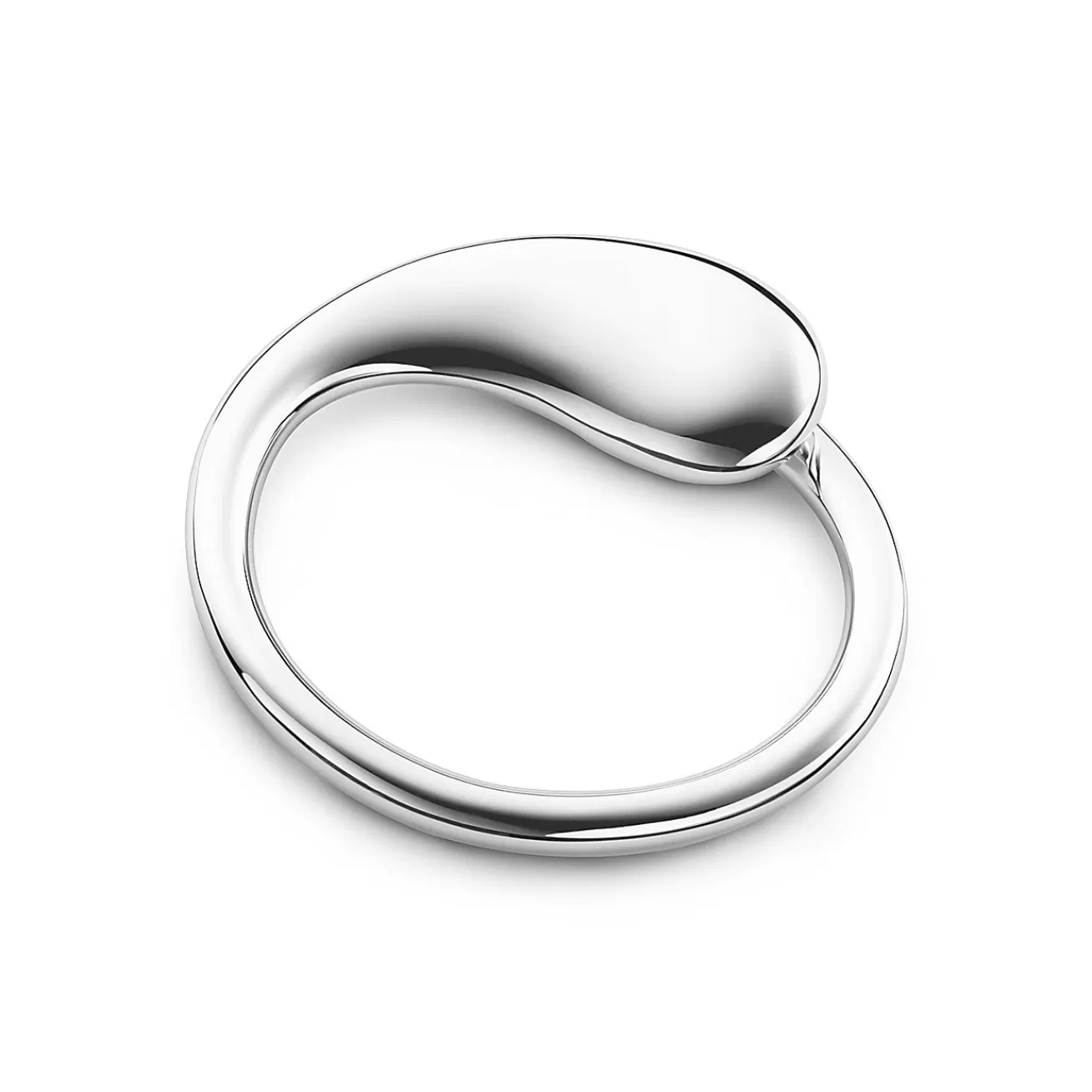 Tiffany & Co. Elsa Peretti® Eternal Circle key ring. Sterling silver. | ^ Business Gifts | Key Rings