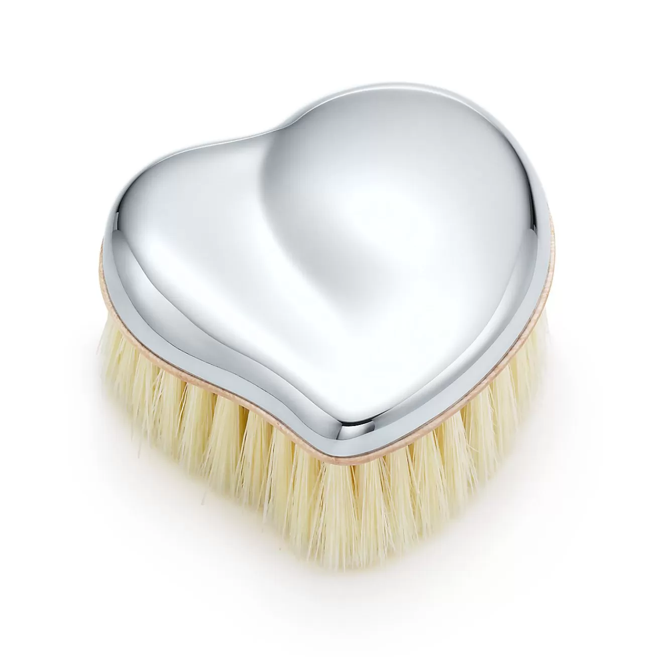 Tiffany & Co. Elsa Peretti® Heart baby brush in sterling silver. | ^ Baby | Baby