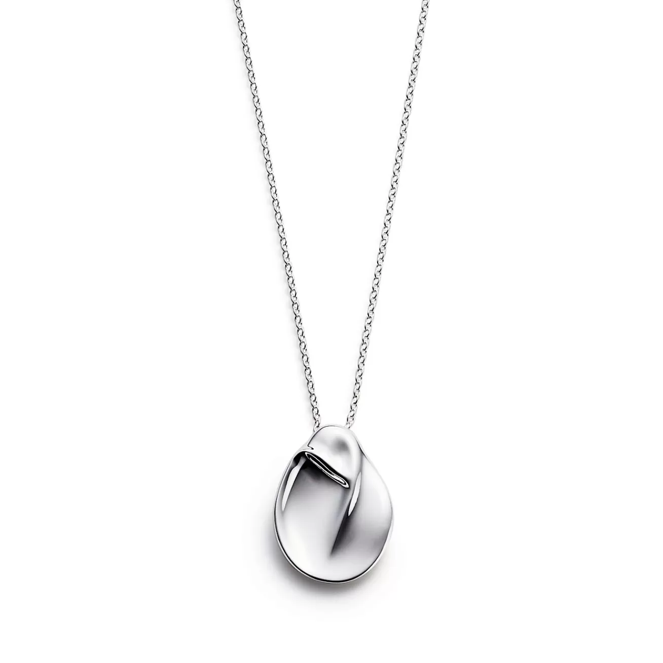 Tiffany & Co. Elsa Peretti® Madonna pendant in sterling silver, 20 mm wide. | ^ Necklaces & Pendants | Sterling Silver Jewelry