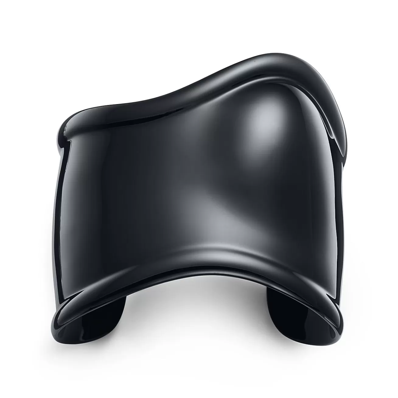 Tiffany & Co. Elsa Peretti® medium Bone cuff in black finish over copper, 61 mm wide. | ^ Bracelets | Elsa Peretti®