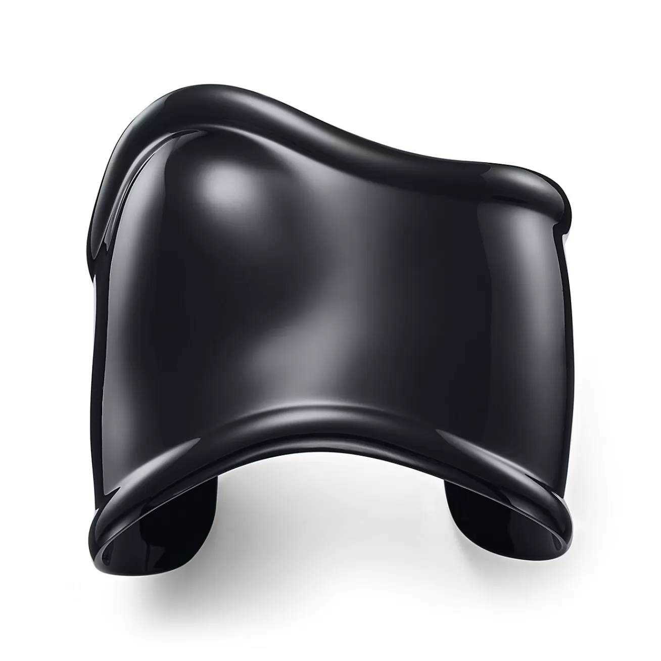 Tiffany & Co. Elsa Peretti® medium Bone cuff in black finish over copper, 61 mm wide. | ^ Bracelets | Gifts for Her