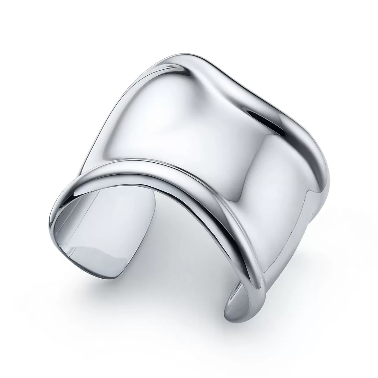 Tiffany & Co. Elsa Peretti® medium Bone cuff in sterling silver, 61 mm wide. | ^ Bracelets | Gifts for Her