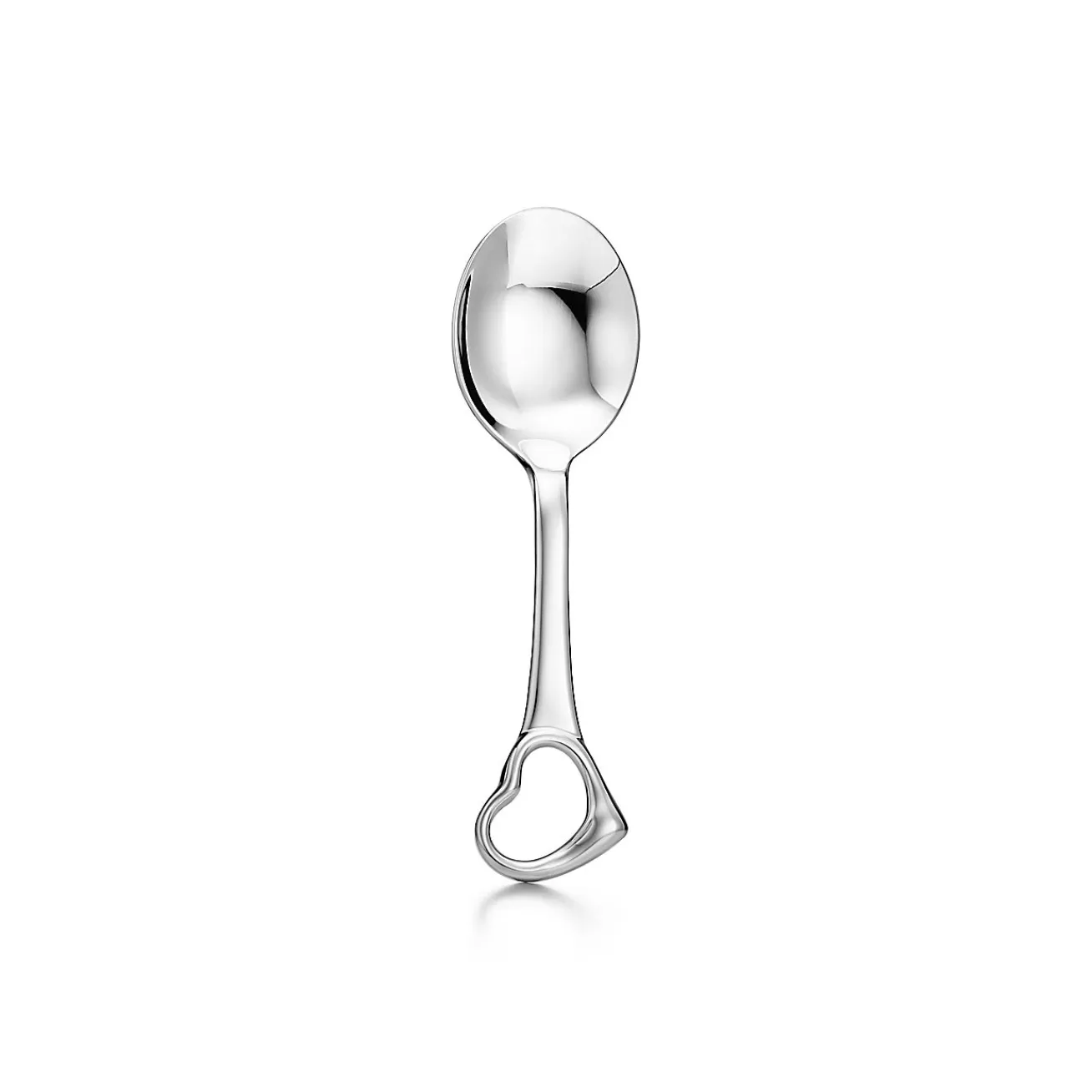 Tiffany & Co. Elsa Peretti® Open Heart child's spoon in sterling silver. | ^ Baby | Baby