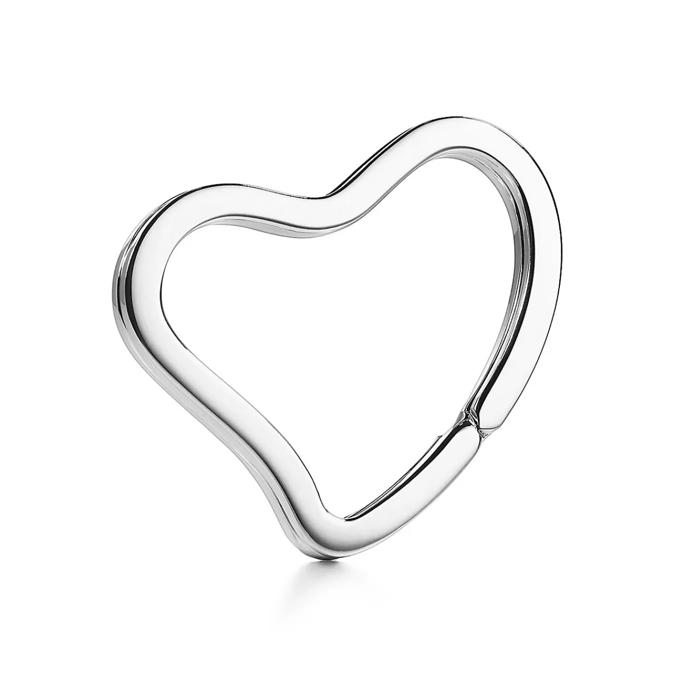 Tiffany & Co. Elsa Peretti® Open Heart key ring in sterling silver. | ^Women Key Rings | Women's Accessories
