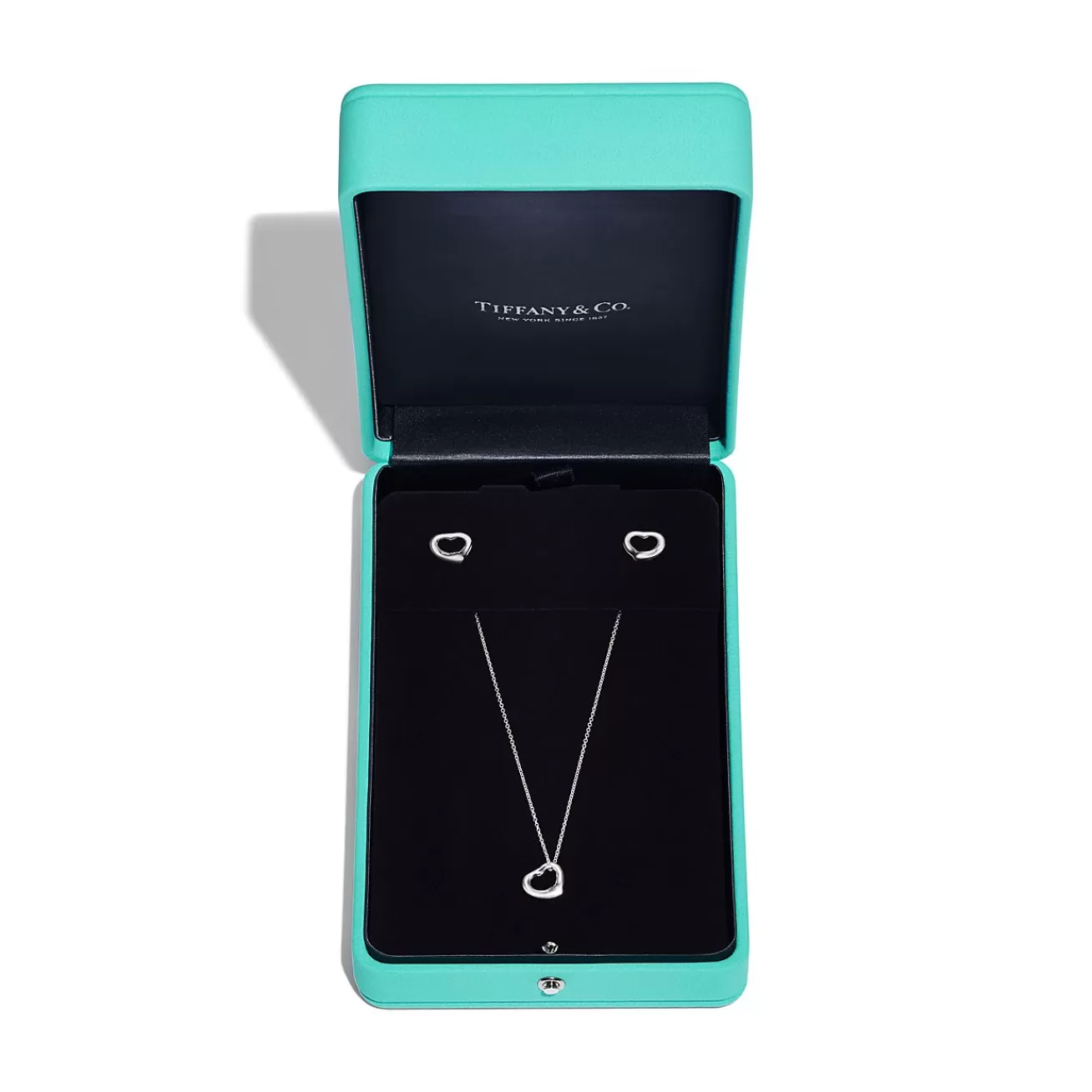 Tiffany & Co. Elsa Peretti® Open Heart Pendant and Earrings Set in Sterling Silver | ^ Gifts for Her | Her