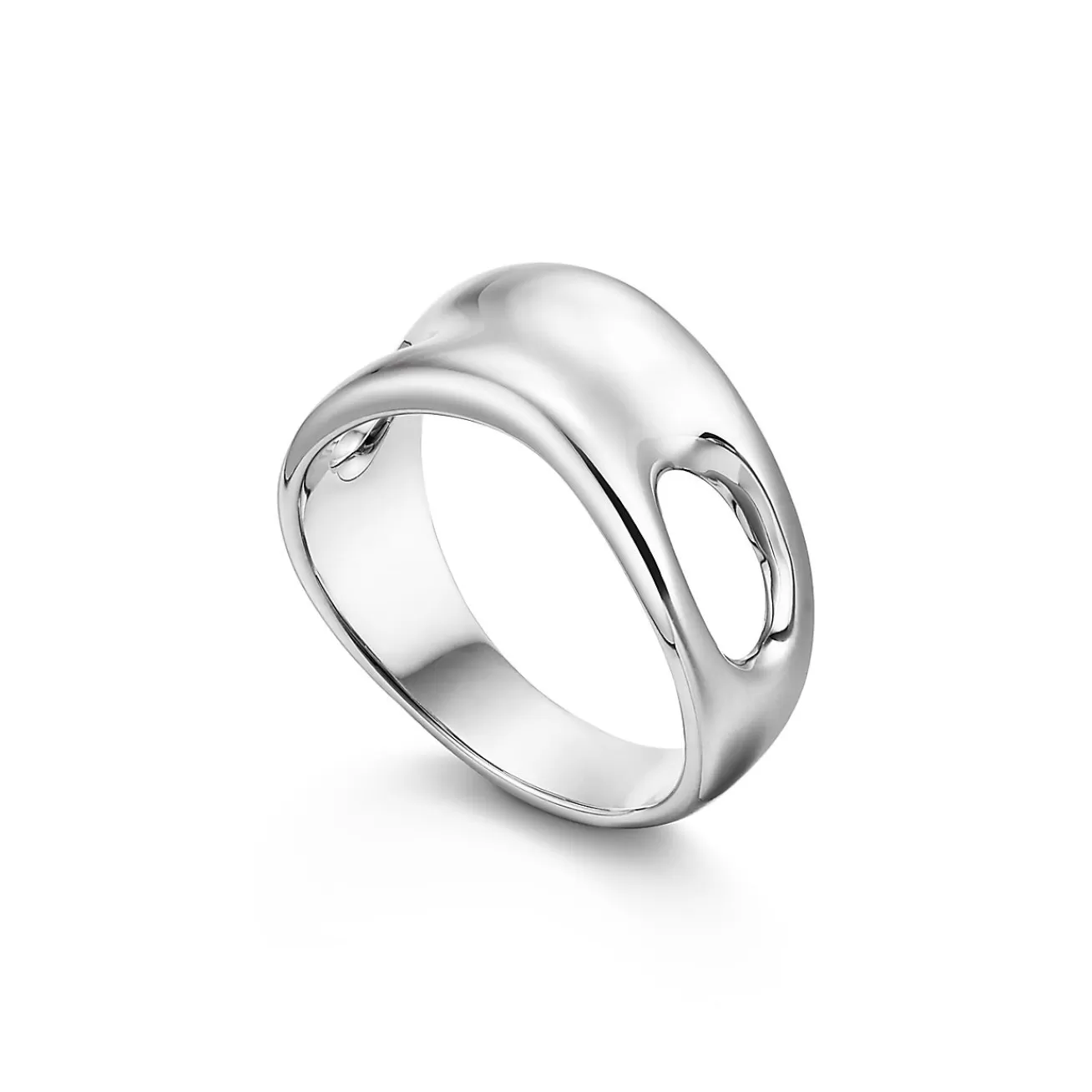 Tiffany & Co. Elsa Peretti® open side ring in sterling silver. | ^ Rings | Men's Jewelry