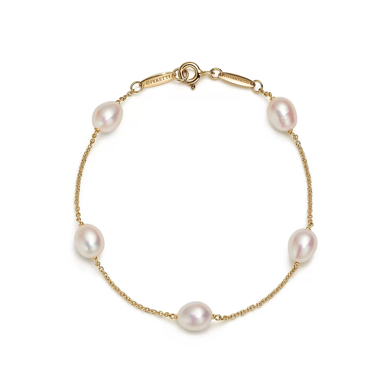 Tiffany & Co. Elsa Peretti® Pearls by the Yard™ bracelet in 18k gold. | ^ Bracelets | Gifts for Her