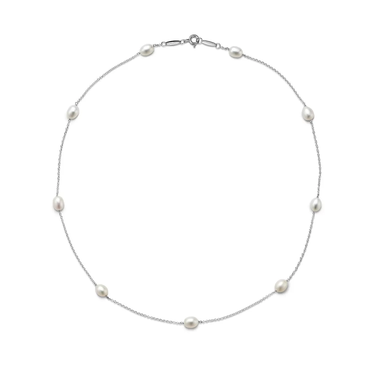 Tiffany & Co. Elsa Peretti® Pearls by the Yard™ necklace in sterling silver. | ^ Necklaces & Pendants | Sterling Silver Jewelry