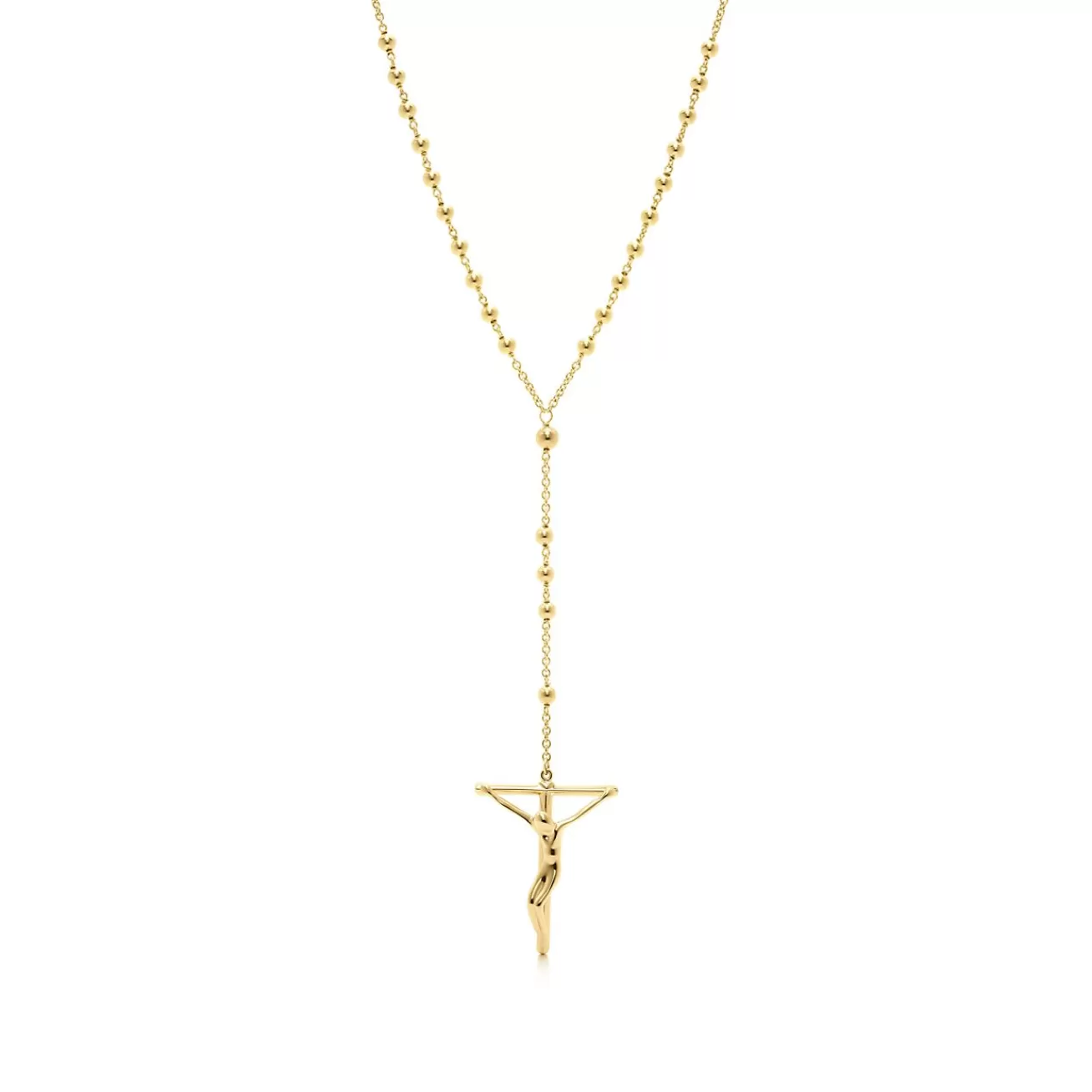 Tiffany & Co. Elsa Peretti® rosary in 18k gold. | ^ Gold Jewelry | Elsa Peretti®