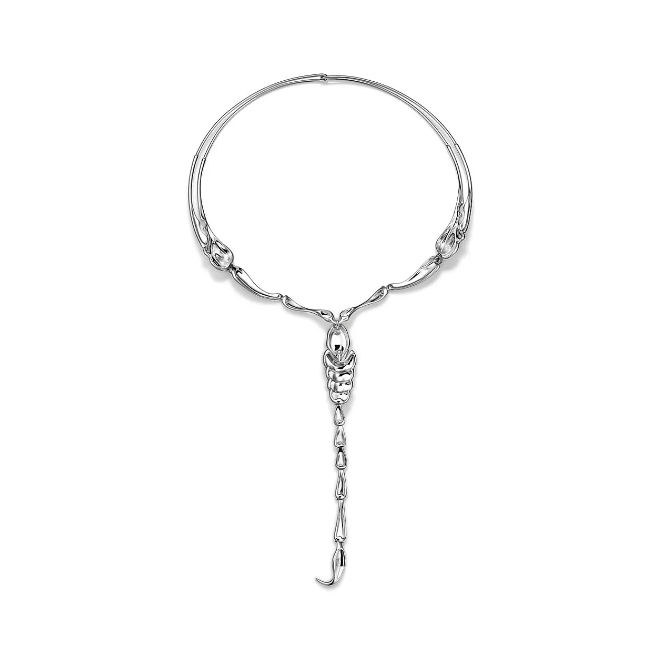 Tiffany & Co. Elsa Peretti® Scorpion Necklace in Sterling Silver | ^ Necklaces & Pendants | Bold Silver Jewelry