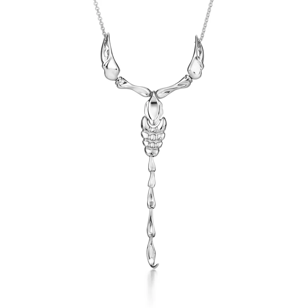Tiffany & Co. Elsa Peretti® Scorpion pendant in sterling silver. | ^ Necklaces & Pendants | Bold Silver Jewelry