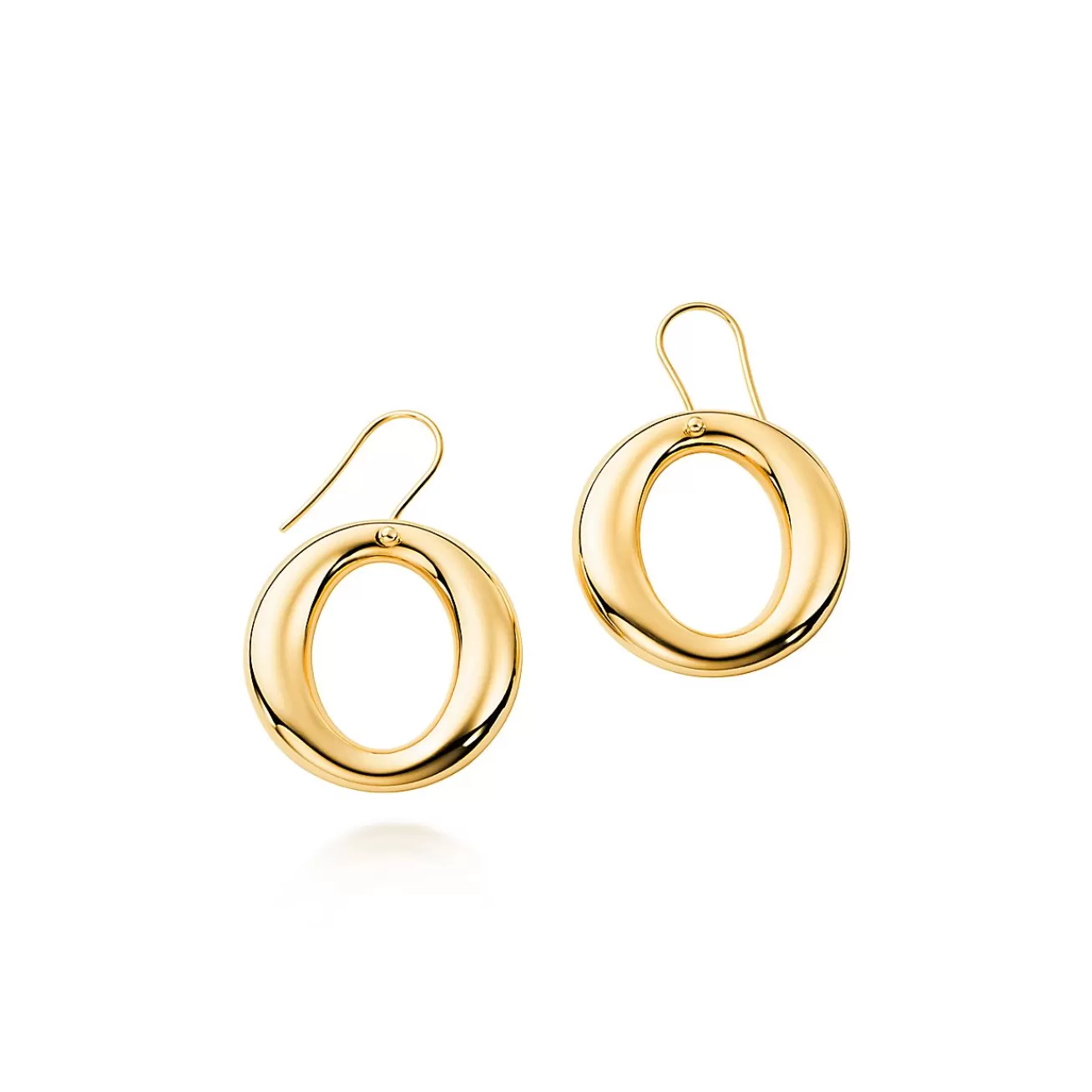 Tiffany & Co. Elsa Peretti® Sevillana™ earrings in 18k gold, small. | ^ Earrings | Gold Jewelry