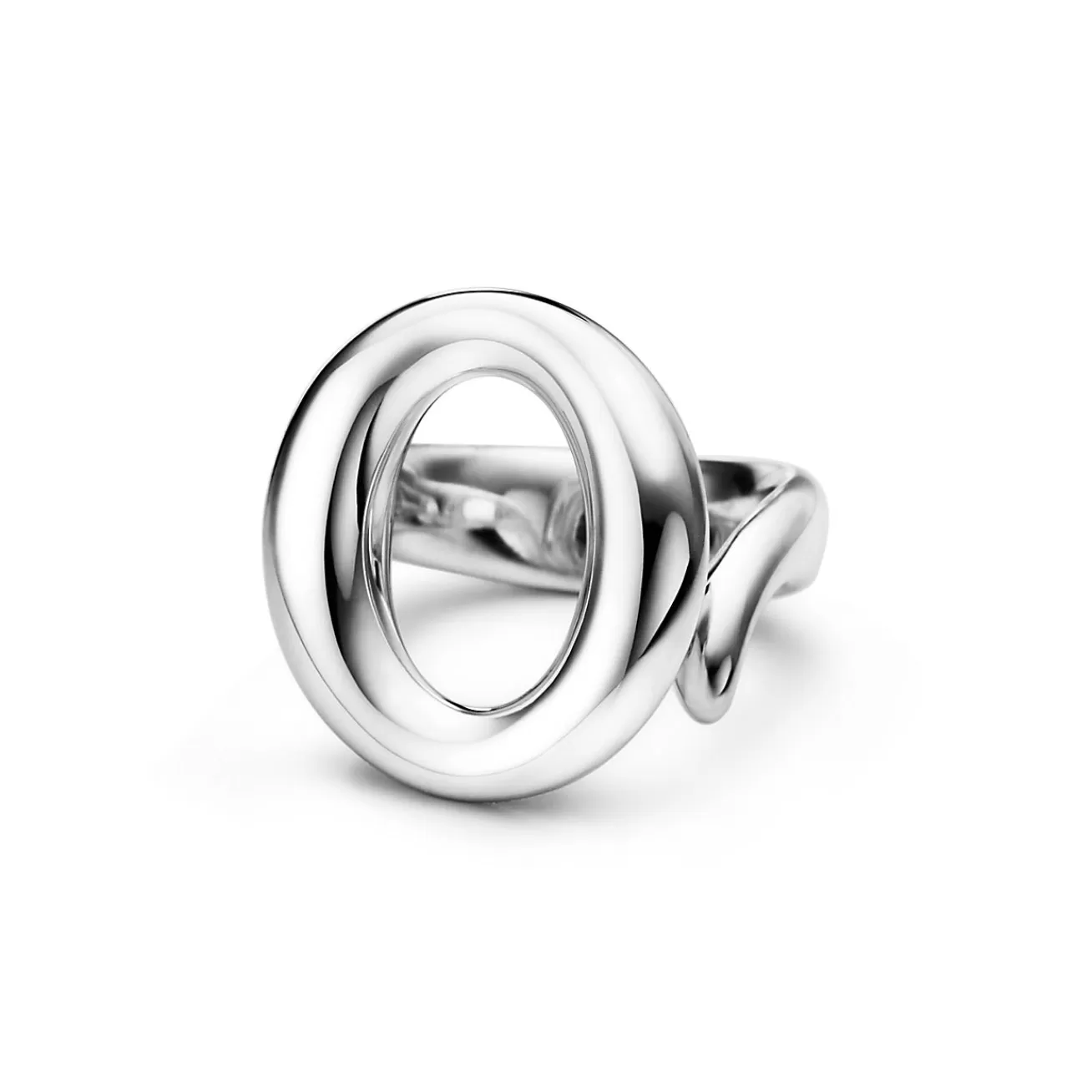Tiffany & Co. Elsa Peretti® Sevillana™ ring in sterling silver, small. | ^ Rings | Bold Silver Jewelry