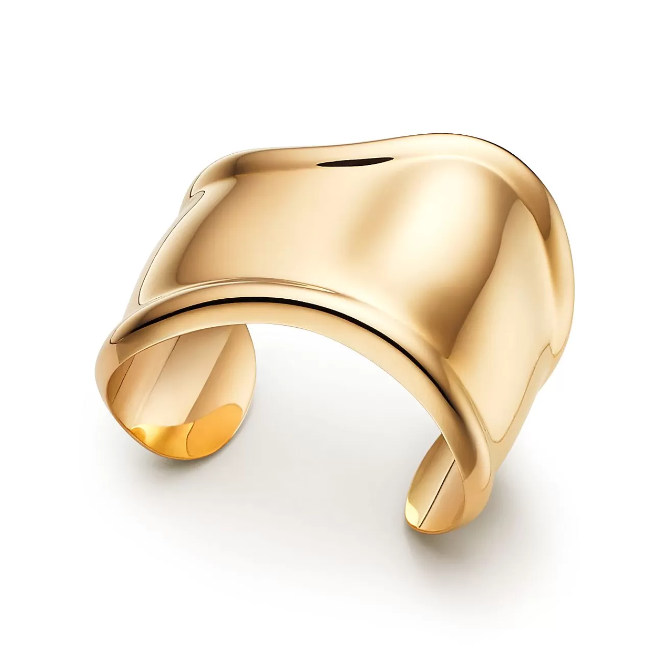 Tiffany & Co. Elsa Peretti® small Bone cuff in 18k gold, 43 mm wide. | ^ Bracelets | Elsa Peretti®