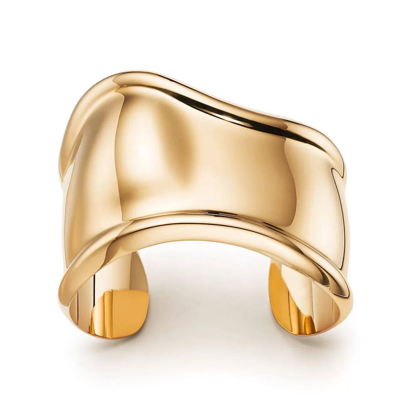 Tiffany & Co. Elsa Peretti® small Bone cuff in 18k gold, 43 mm wide. | ^ Bracelets | Gifts for Her