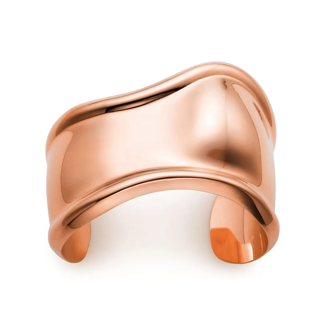 Tiffany & Co. Elsa Peretti® small Bone cuff in 18k rose gold, 43 mm wide. | ^ Bracelets | Rose Gold Jewelry