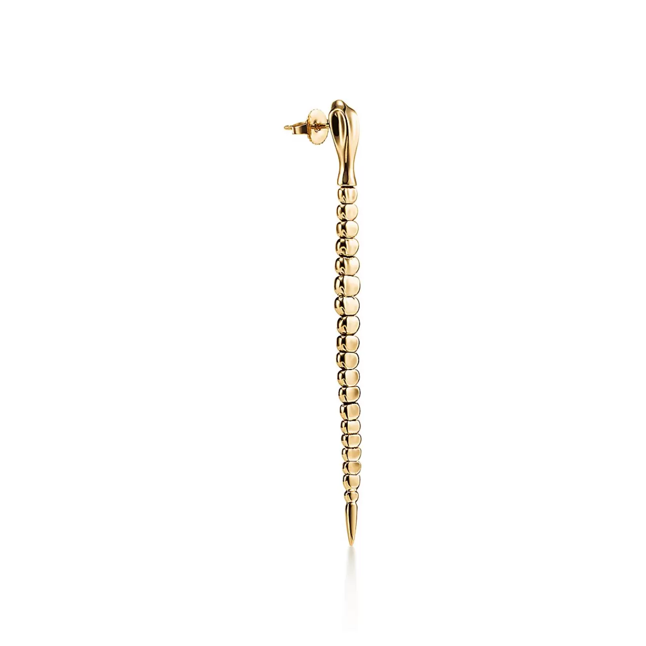 Tiffany & Co. Elsa Peretti® Snake earrings in 18k gold. | ^ Earrings | Gold Jewelry