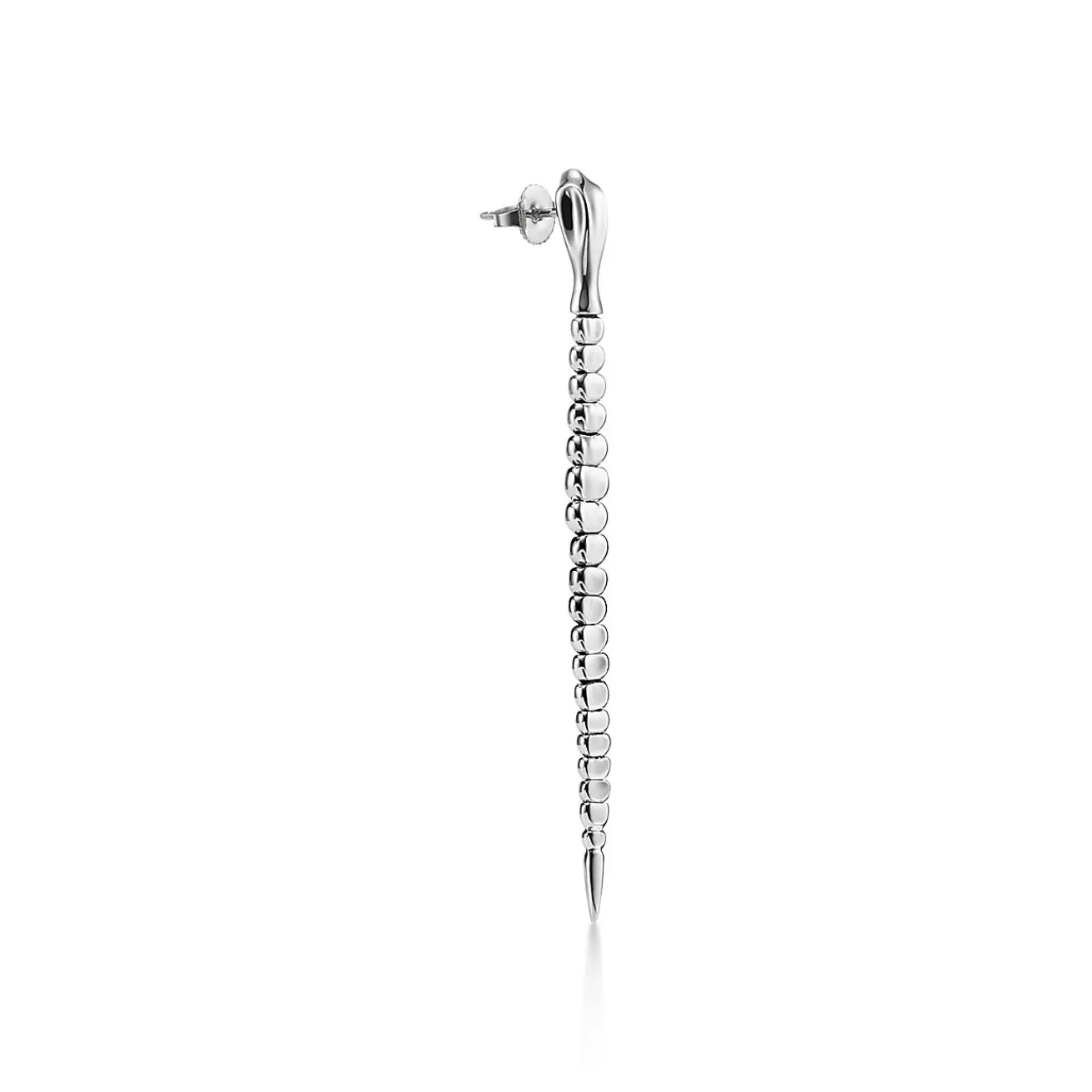 Tiffany & Co. Elsa Peretti® Snake earrings in sterling silver. | ^ Earrings | Bold Silver Jewelry
