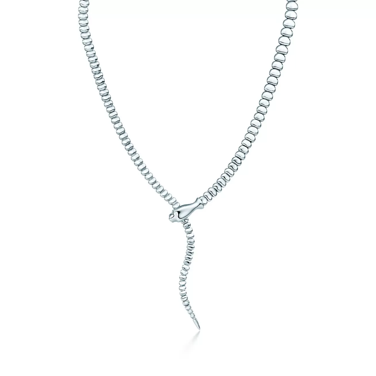 Tiffany & Co. Elsa Peretti® Snake Necklace in Sterling Silver | ^ Necklaces & Pendants | Bold Silver Jewelry