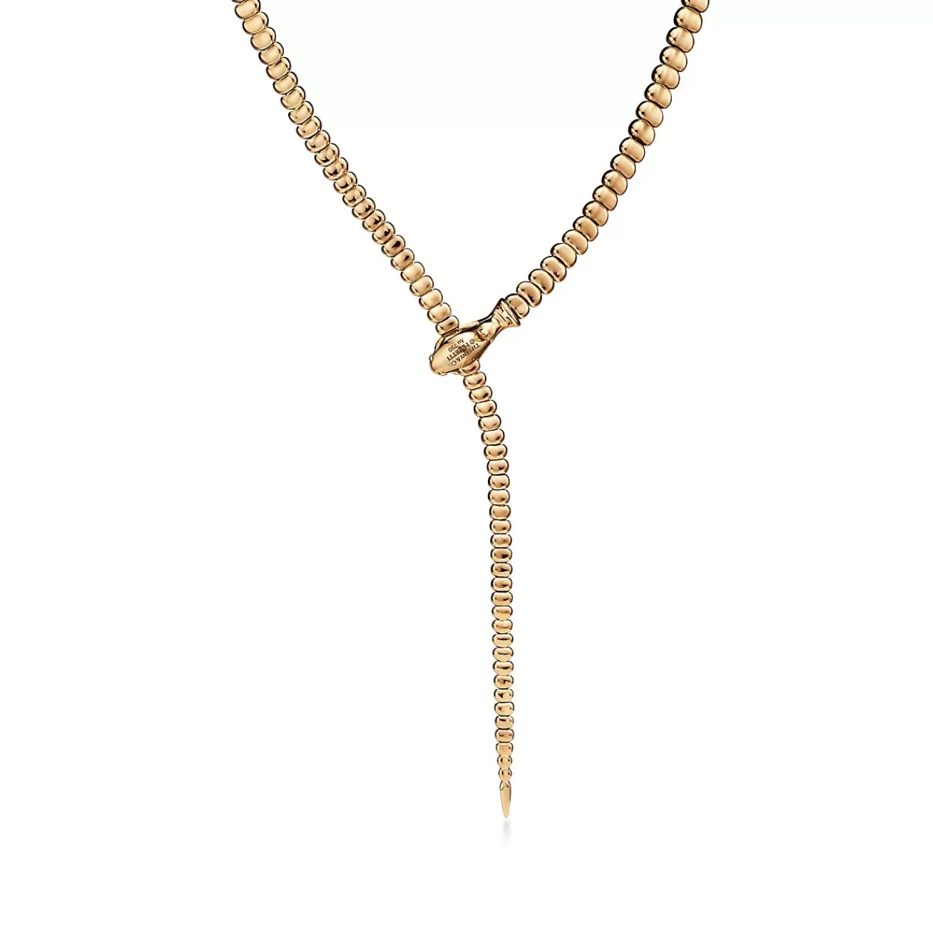 Tiffany & Co. Elsa Peretti® Snake Necklace in Yellow Gold | ^ Necklaces & Pendants | Gold Jewelry