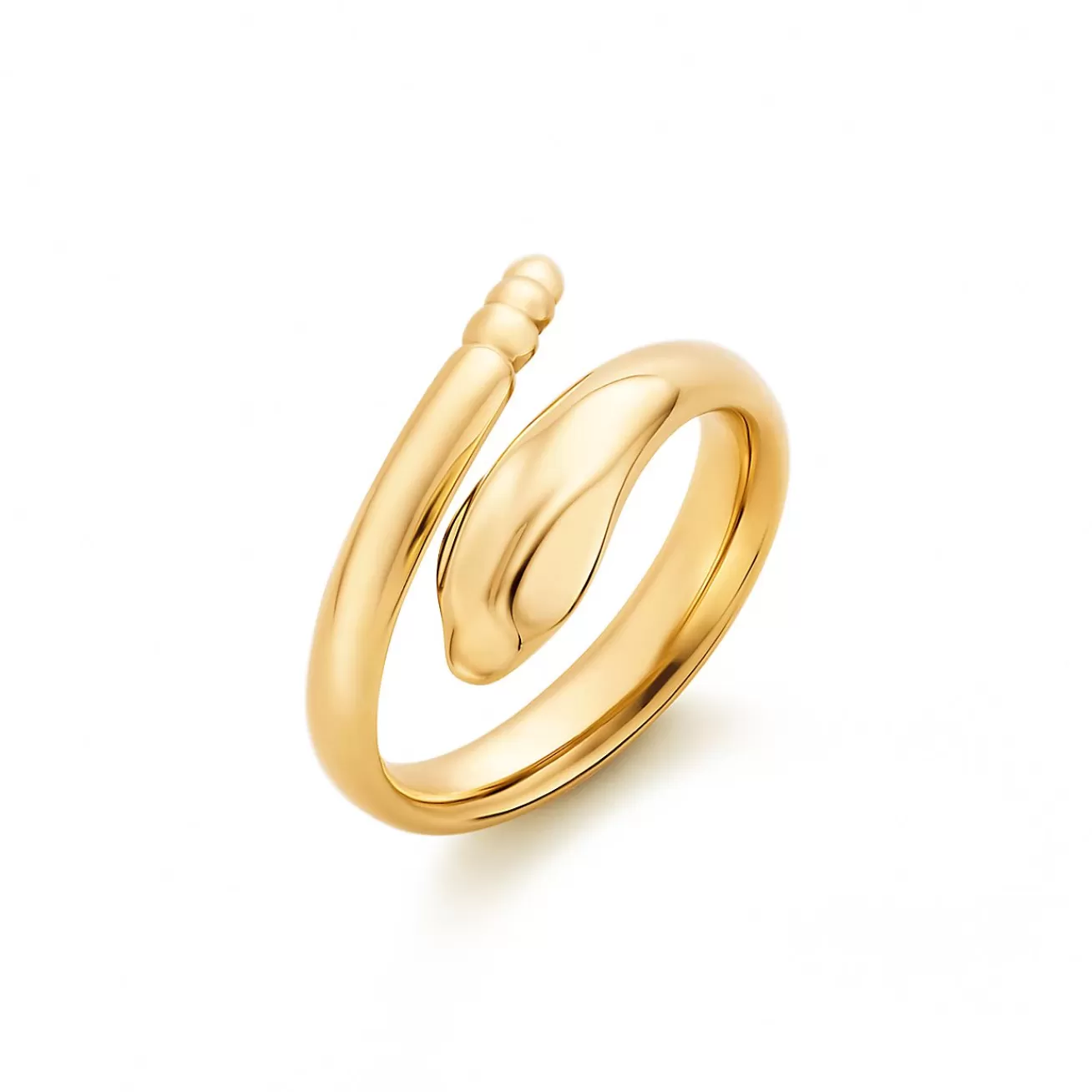 Tiffany & Co. Elsa Peretti® Snake ring in 18k gold. | ^ Rings | Gold Jewelry