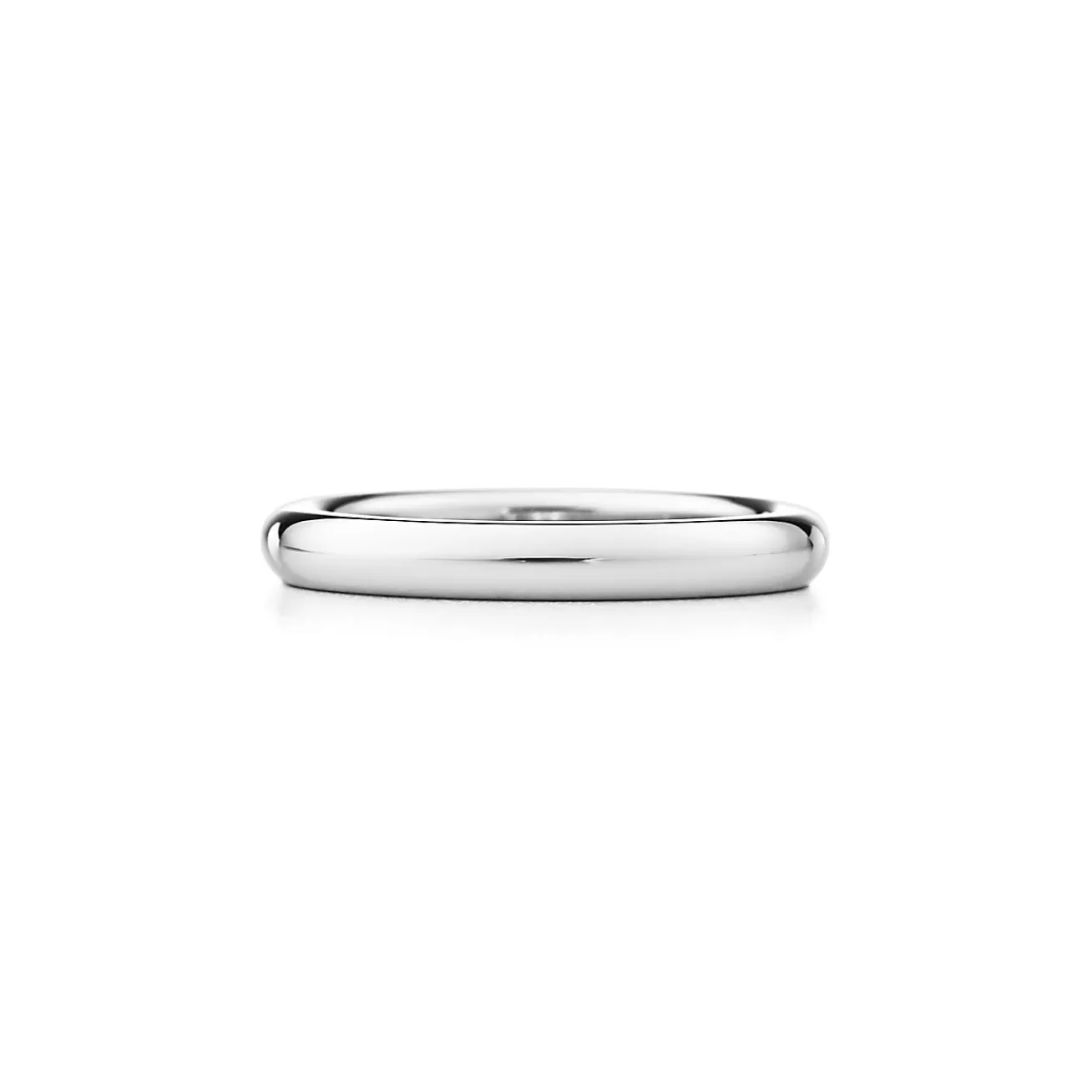 Tiffany & Co. Elsa Peretti® stacking band ring in platinum. | ^Women Rings | Platinum Jewelry