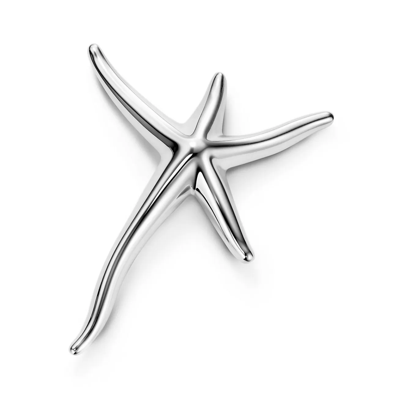 Tiffany & Co. Elsa Peretti® Starfish brooch in sterling silver, large. | ^ Brooches | Sterling Silver Jewelry