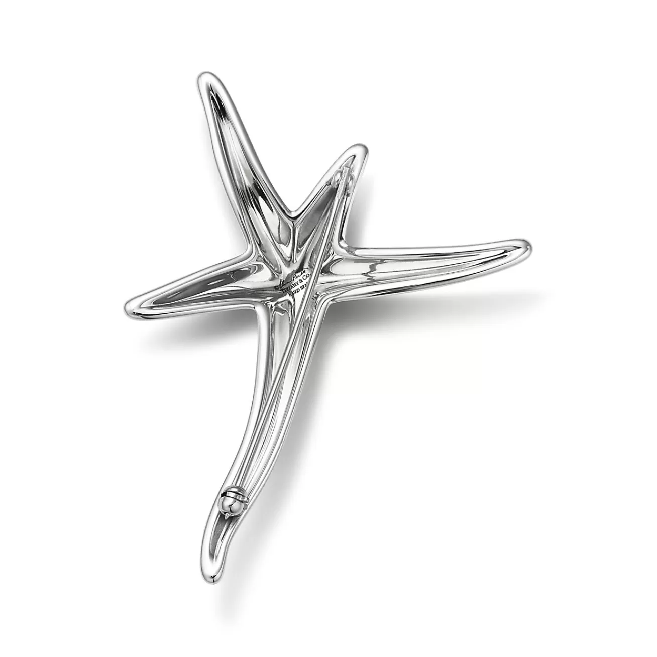 Tiffany & Co. Elsa Peretti® Starfish brooch in sterling silver, large. | ^ Brooches | Sterling Silver Jewelry